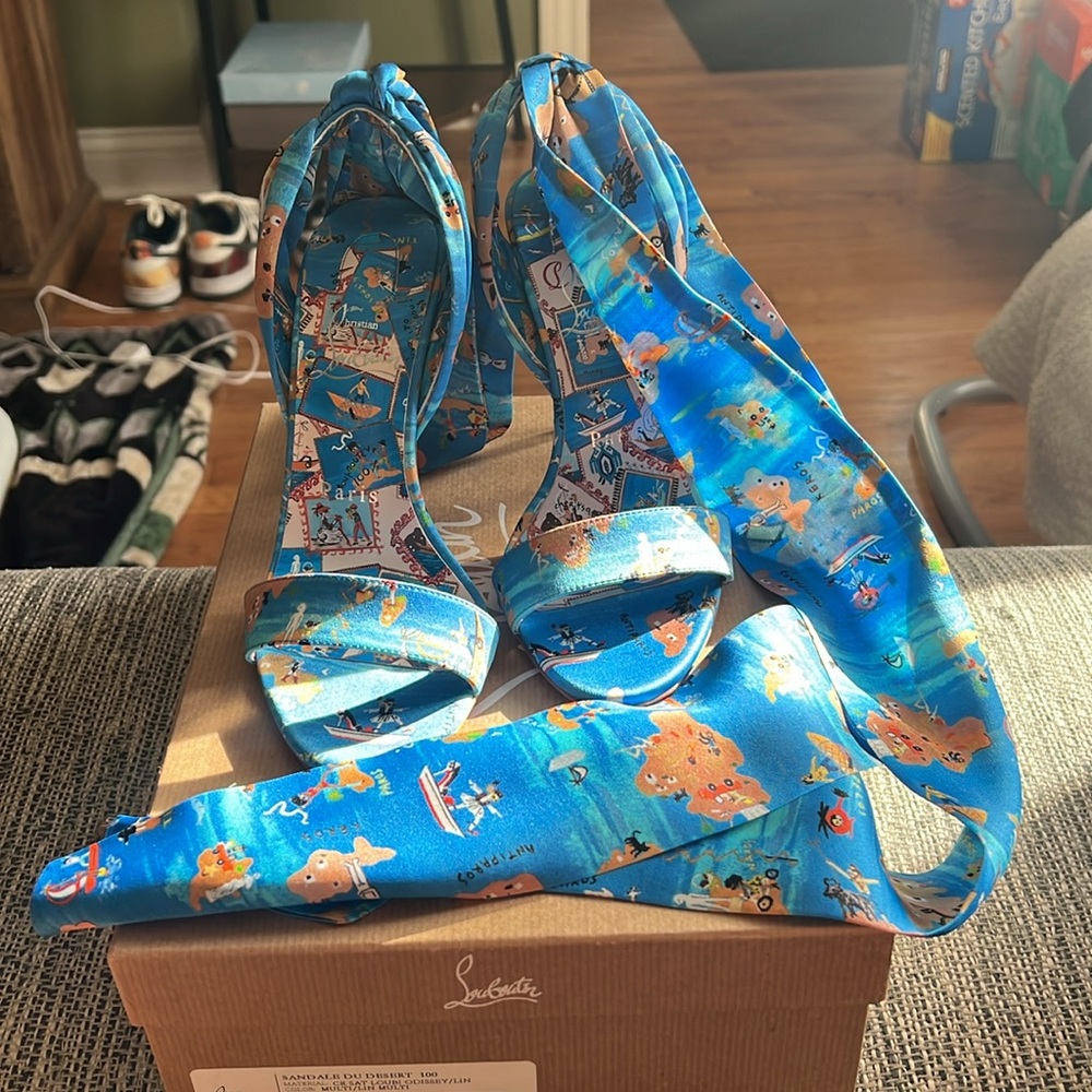 Christian Louboutin Sandal Pump 100mm (4inch) Size:36 (US:6)